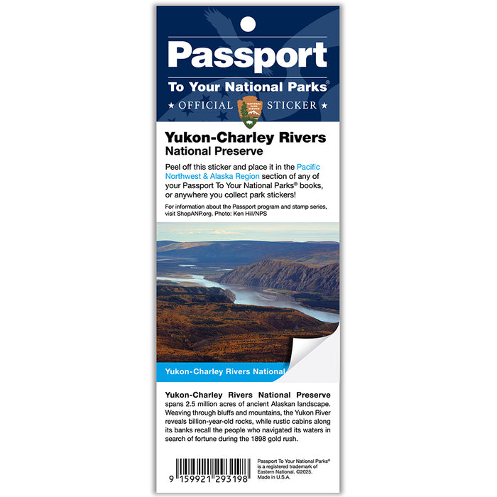 Yukon-Charley Rivers NP Passport Sticker