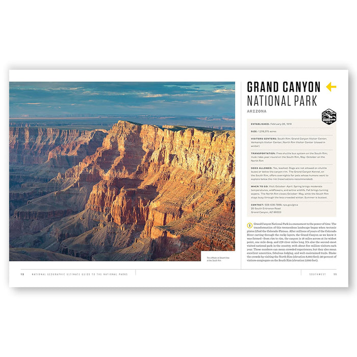 National Geographic Ultimate Guide to the National Parks: A Complete Tour of All 63 U.S. Parks