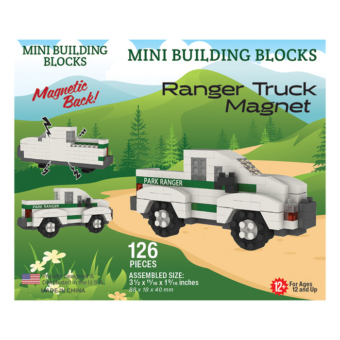 Ranger Truck Magnet Mini Blocks