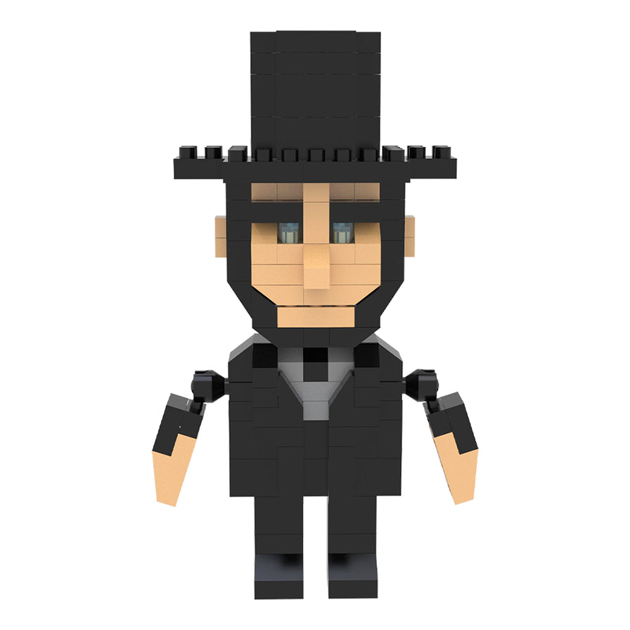 Abraham Lincoln Magnet Mini Blocks — America's National Parks