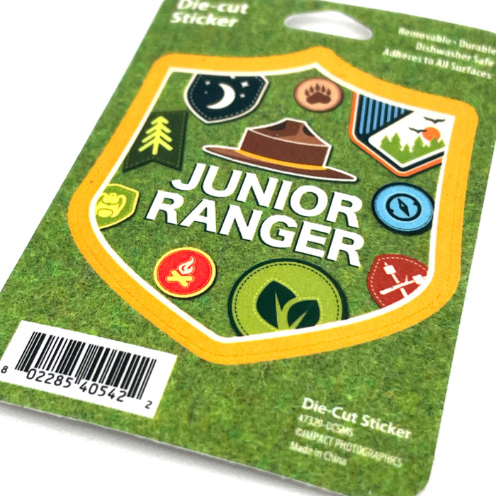 Die-Cut Junior Ranger Sticker