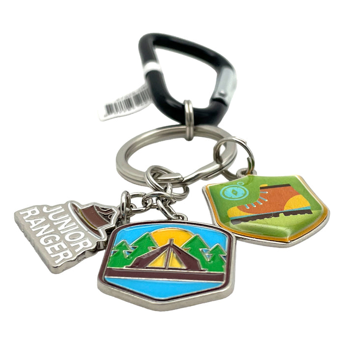 Junior Ranger Charm Keychain
