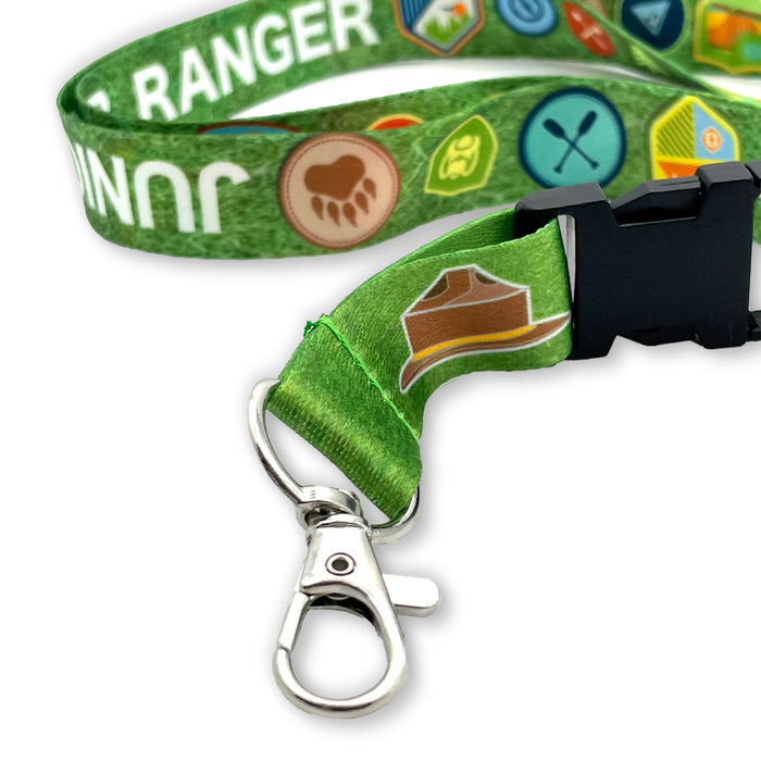 Junior Ranger Icons Lanyard