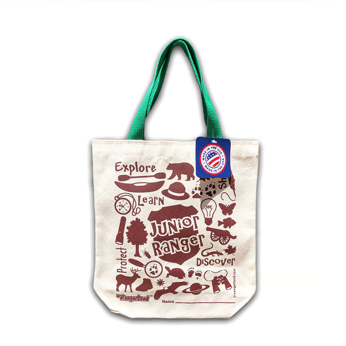 Junior Ranger Canvas Tote Bag