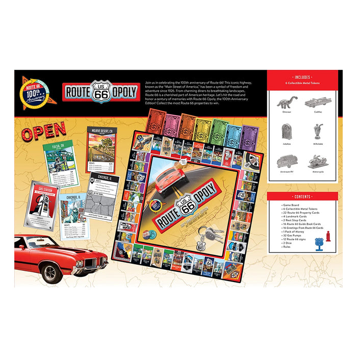 MasterPieces Route 66 Opoly