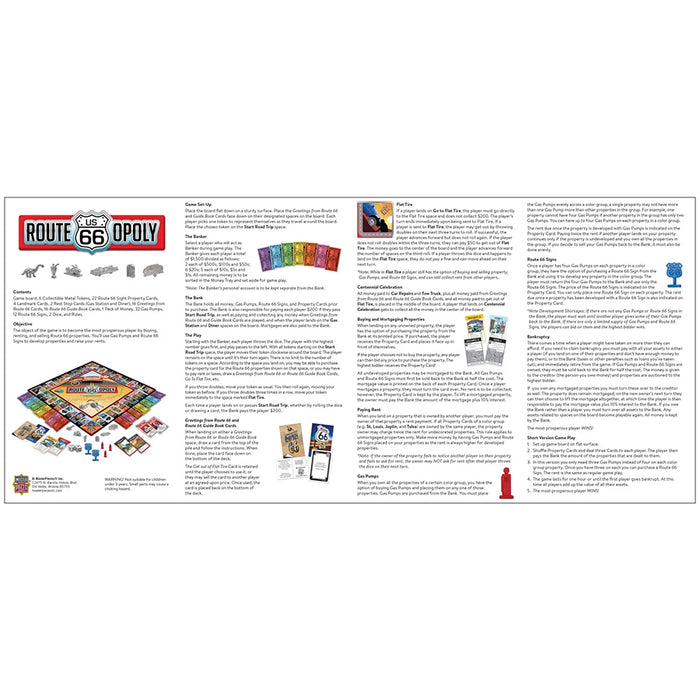 MasterPieces Route 66 Opoly