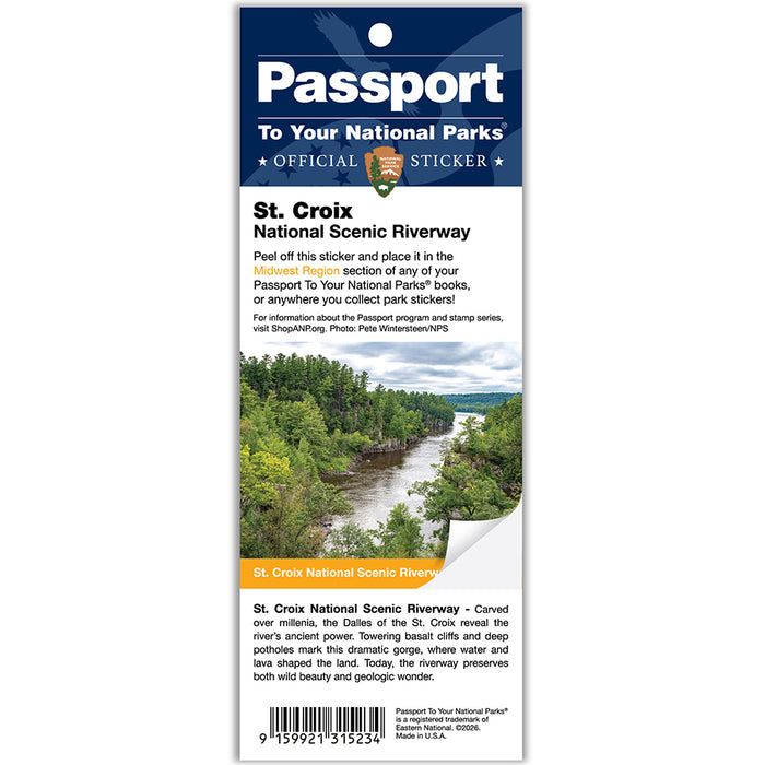 St. Croix NSR Passport Sticker