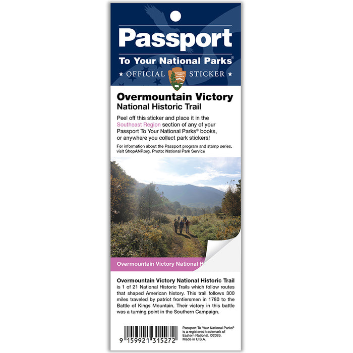 Overmountain Victory NHT Passport Sticker