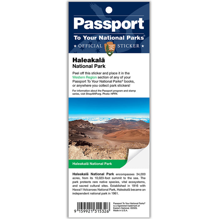 Haleakalā NP Passport Sticker