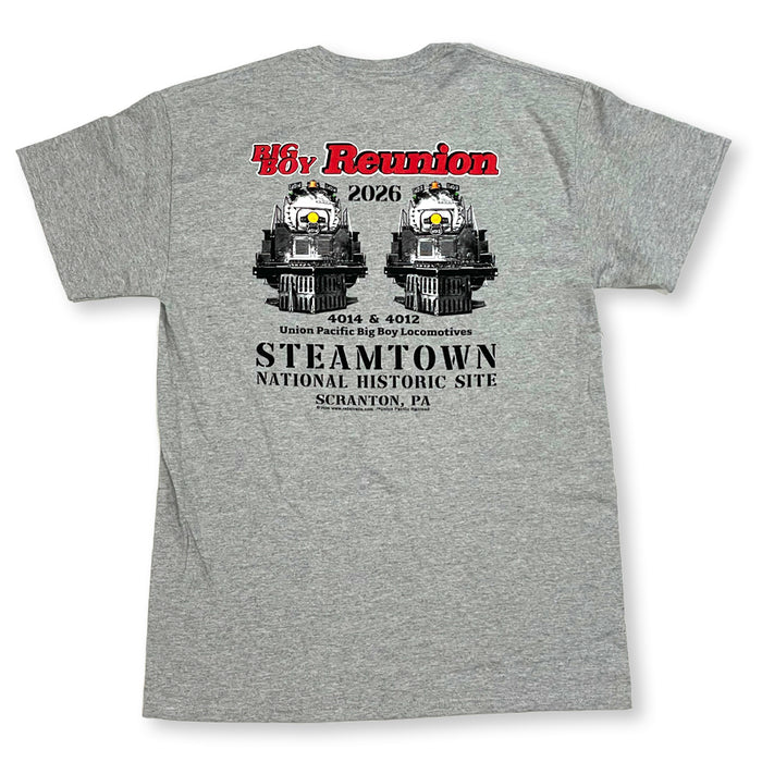 2026 Big Boy Reunion T-shirt - Steamtown NHS