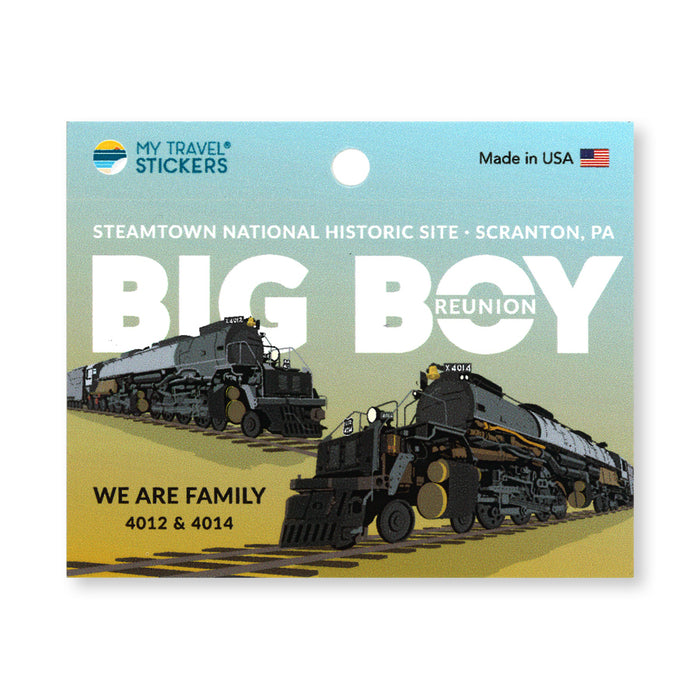 2026 Big Boy Reunion Sticker- We Are Family