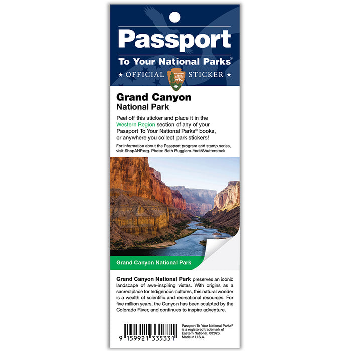 Grand Canyon NP Passport Sticker