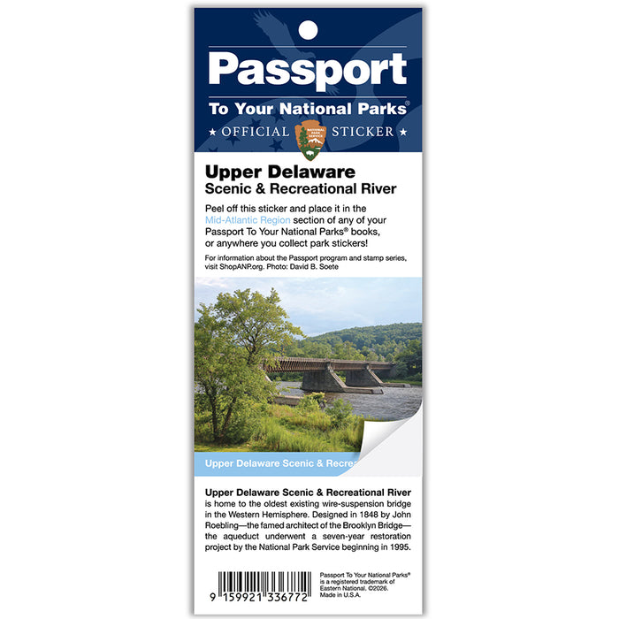 Upper Delaware SRR Passport Sticker