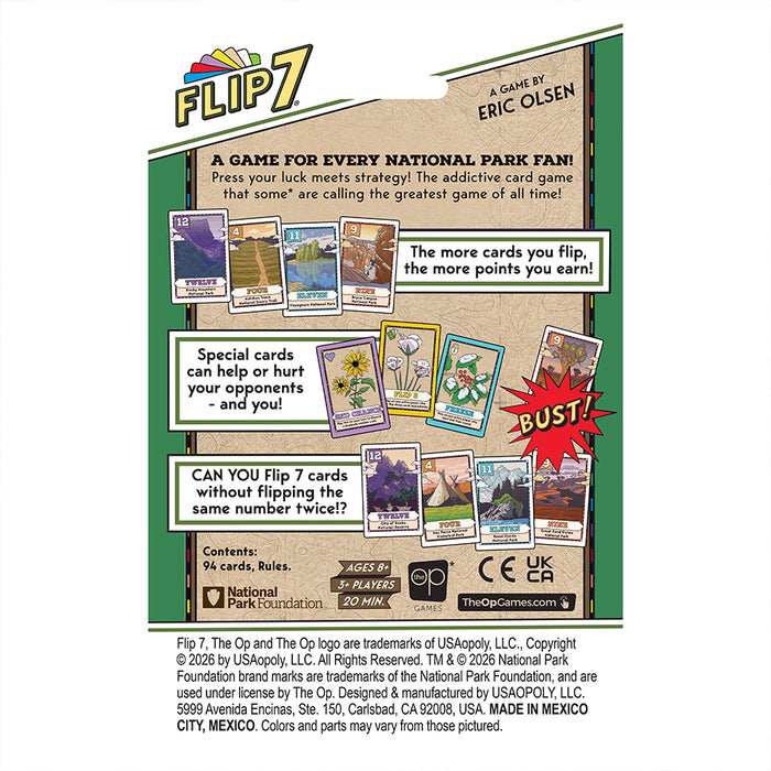 Flip 7®: National Parks