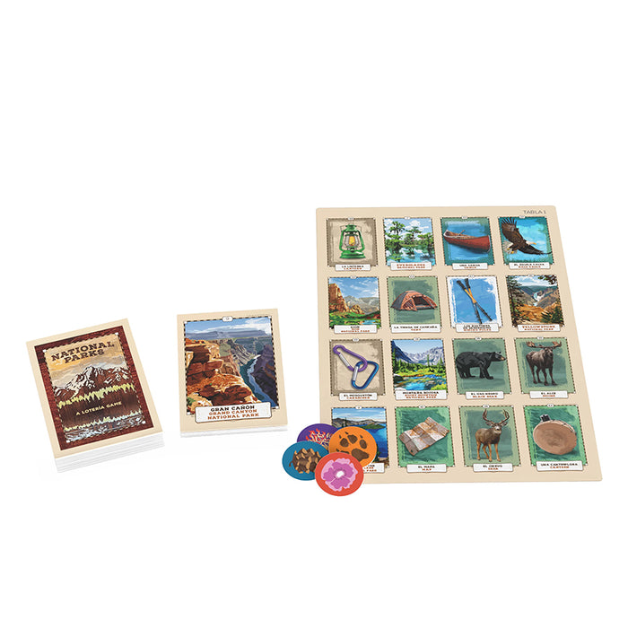 National Parks - A Lotería Game