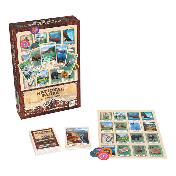 National Parks - A Lotería Game