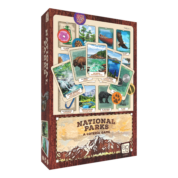 National Parks - A Lotería Game