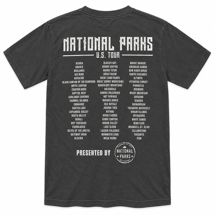 Bison National Parks U.S. Tour T-Shirt