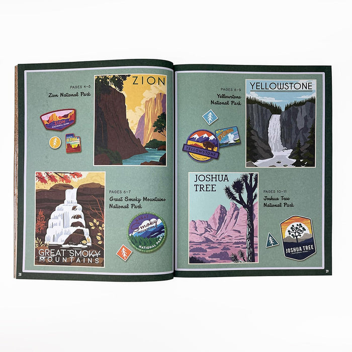 Sticker by Number America's National Parks: Fusion of Paint-by-Number and Sticker Fun