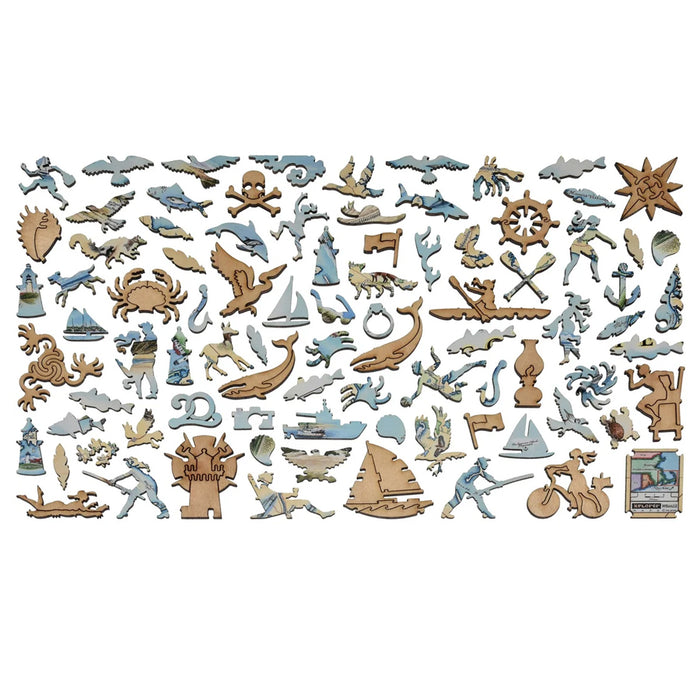Cape Cod Xplorer Map Wooden Puzzle