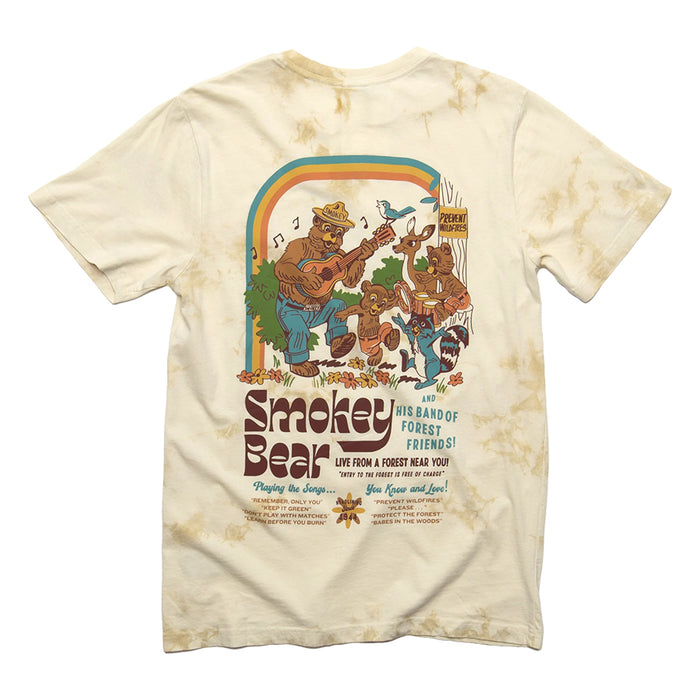 Smokey's Band Vintage Dyed Unisex Short Sleeve Tee