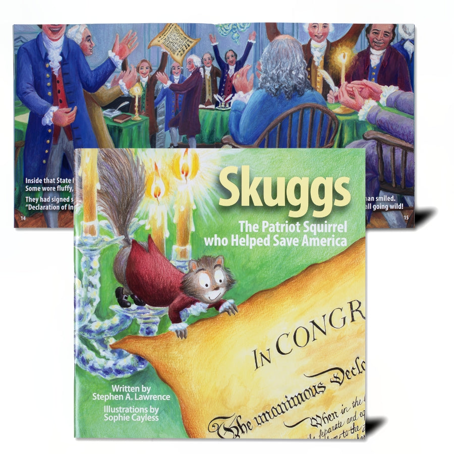 Skuggs The Patriot Squirrel