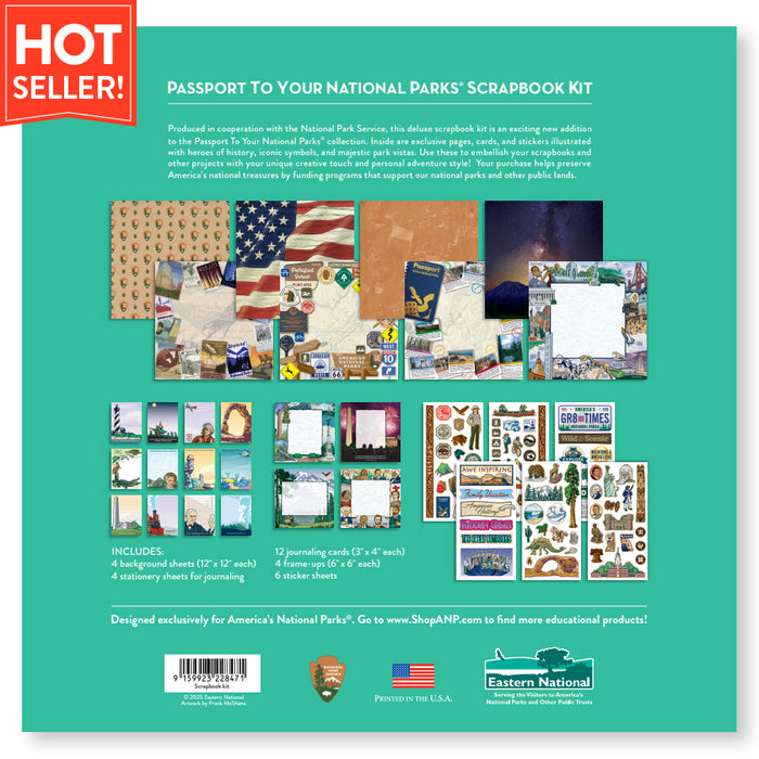Passport To Your National Parks® Scrapbook Kit Deluxe Edition
