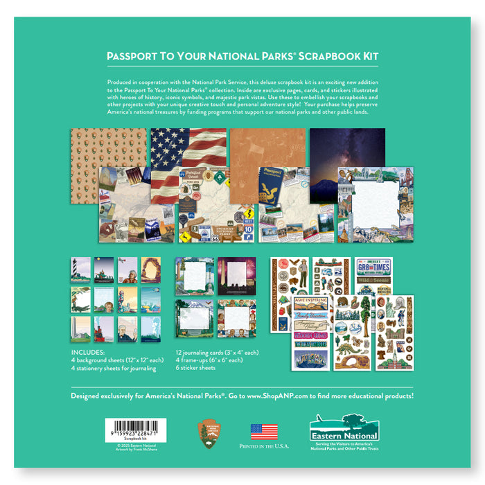 Passport To Your National Parks® Scrapbook Kit Deluxe Edition