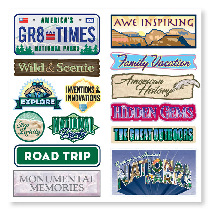 Passport To Your National Parks® Scrapbook Kit Deluxe Edition