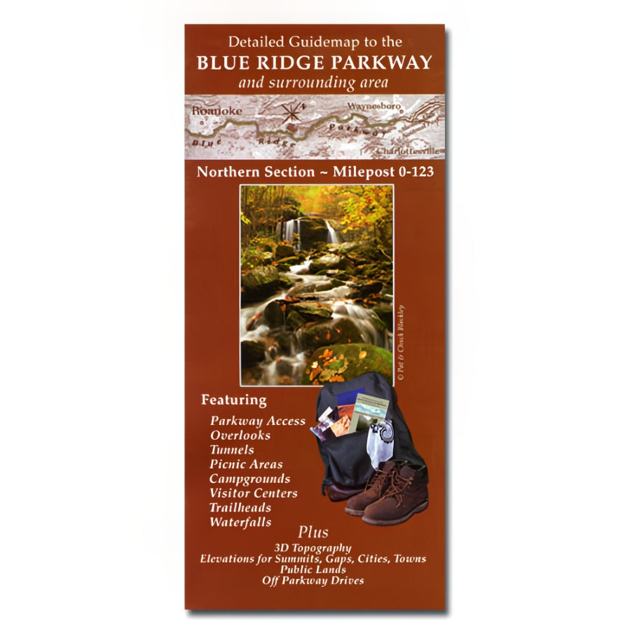 Blue Ridge Loop Map Guidemap to the Blue Ridge Parkway and Surrounding Area: Northern Sect ...
