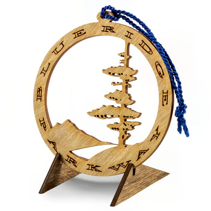 Blue Ridge Parkway Wooden Ornament