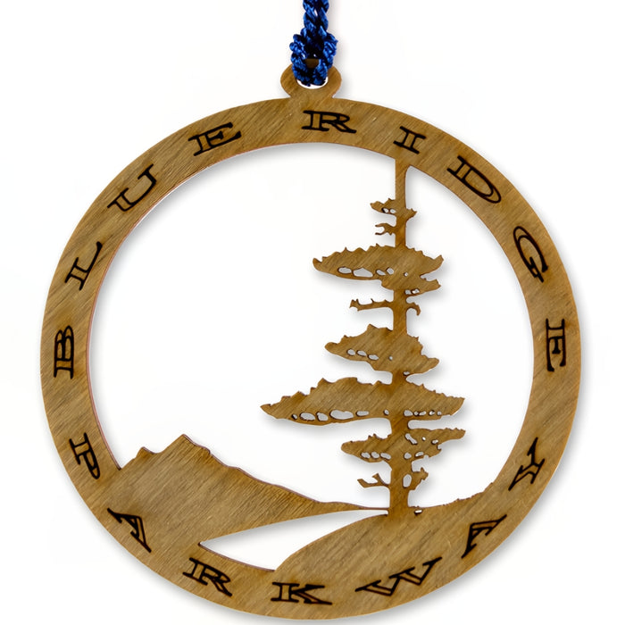 Blue Ridge Parkway Wooden Ornament