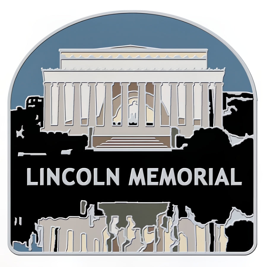 Lincoln Memorial Collectible Lapel Pin — America's National Parks