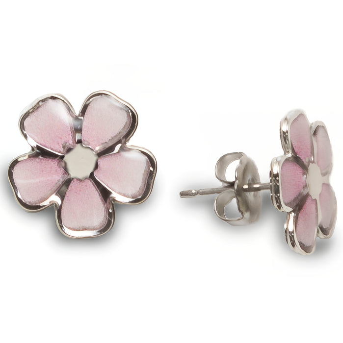 Single Blossom Post Earrings