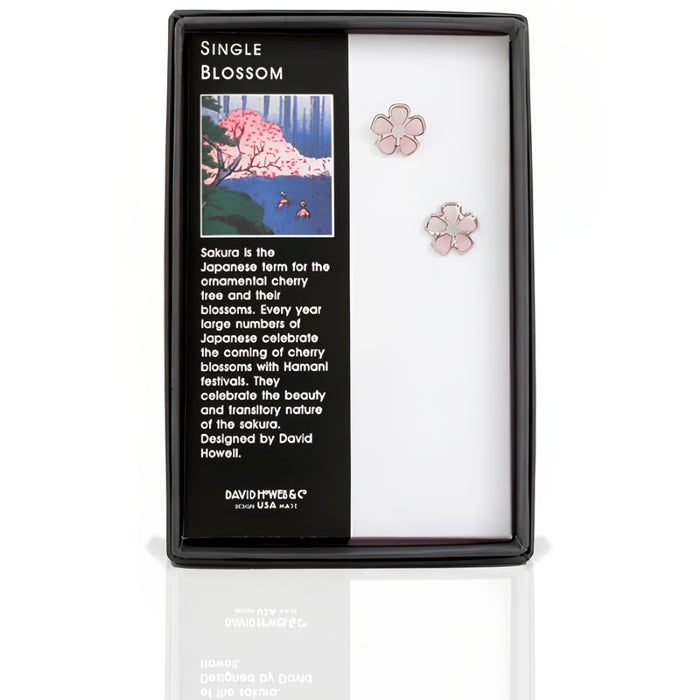 Single Blossom Post Earrings