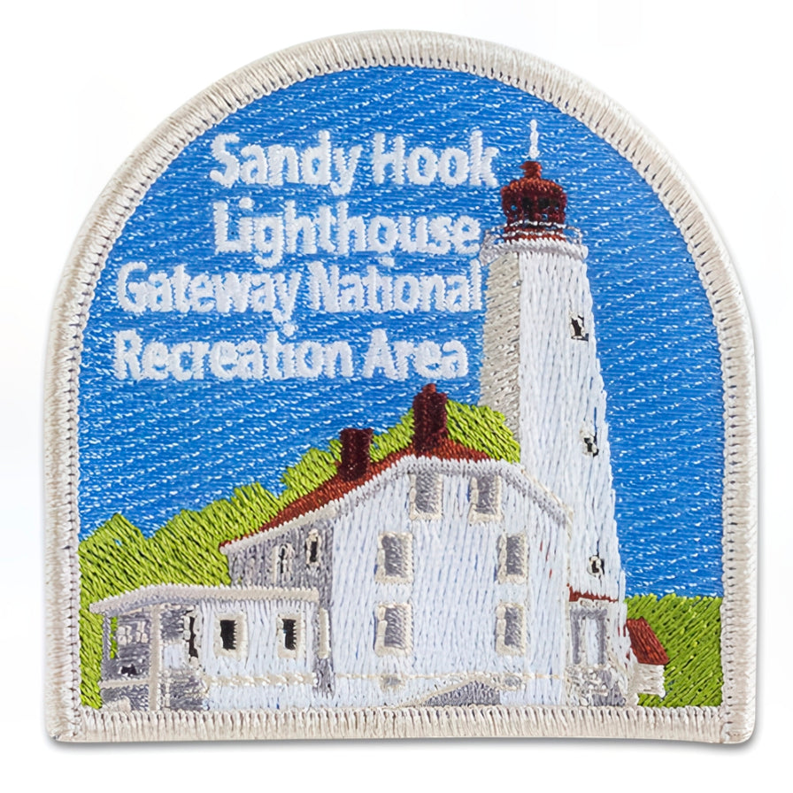Sandy Perfect Patch Sandy Hook Lighthouse Collectible Patch โ America's National Parks