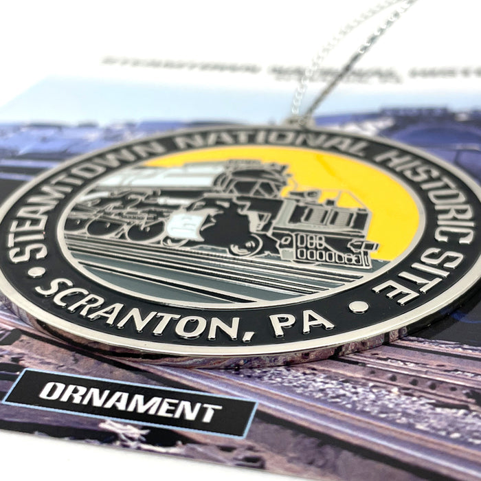Steamtown National Historic Site Metal Ornament