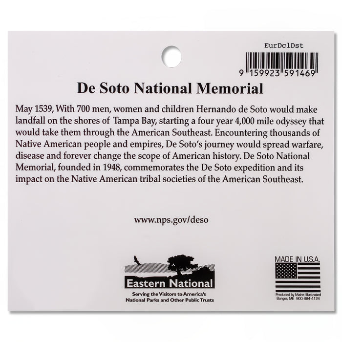 De Soto National Memorial Decal