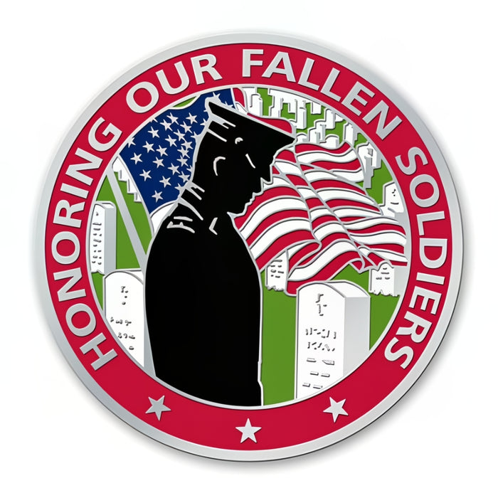 Arlington National Cemetery Fallen Soldier Pin