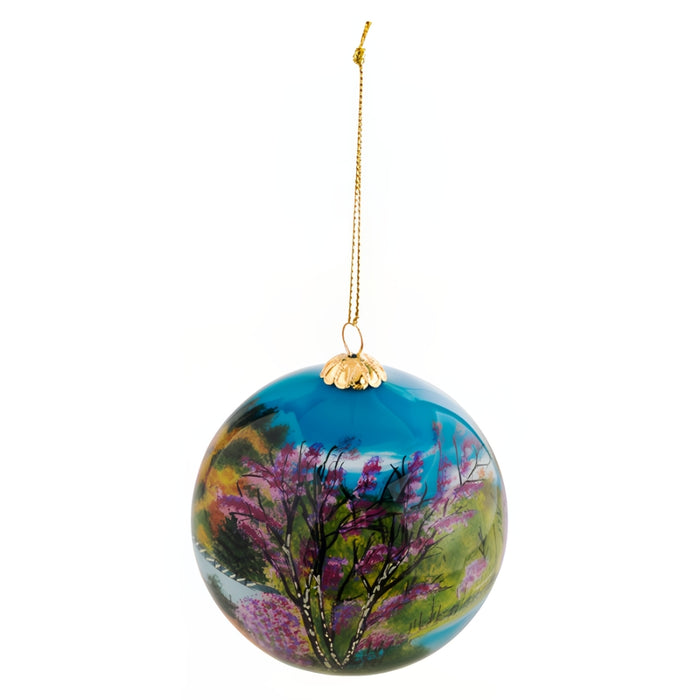 Blue Ridge Parkway "Road Seasons" Globe Ornament