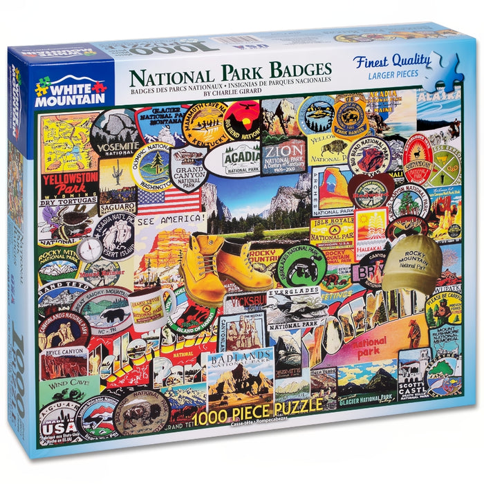 National Park Badges Puzzle