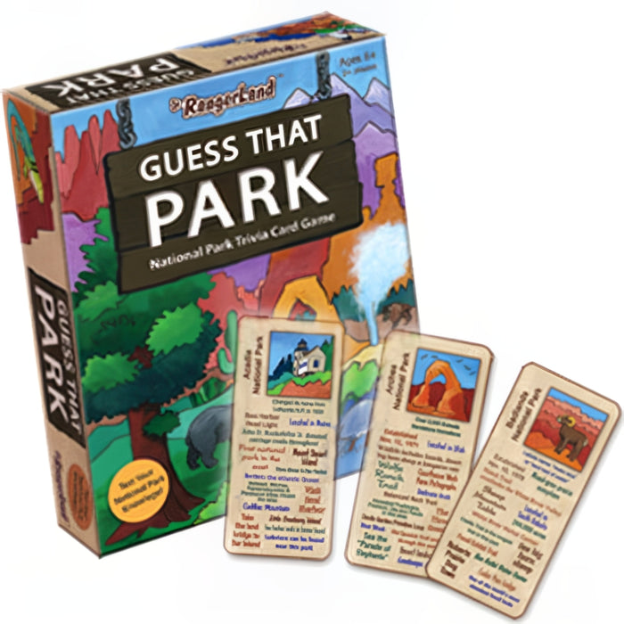 Junior Ranger Guess That Park Trivia Card Game