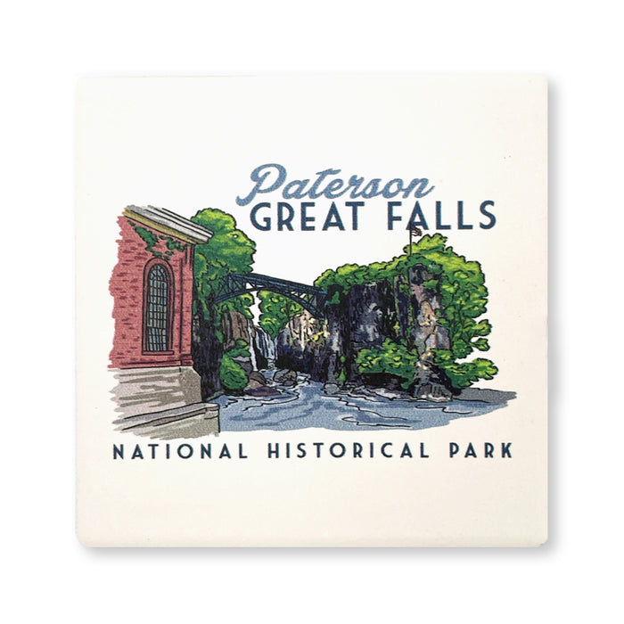 Paterson Great Falls NHP Ceramic Coaster