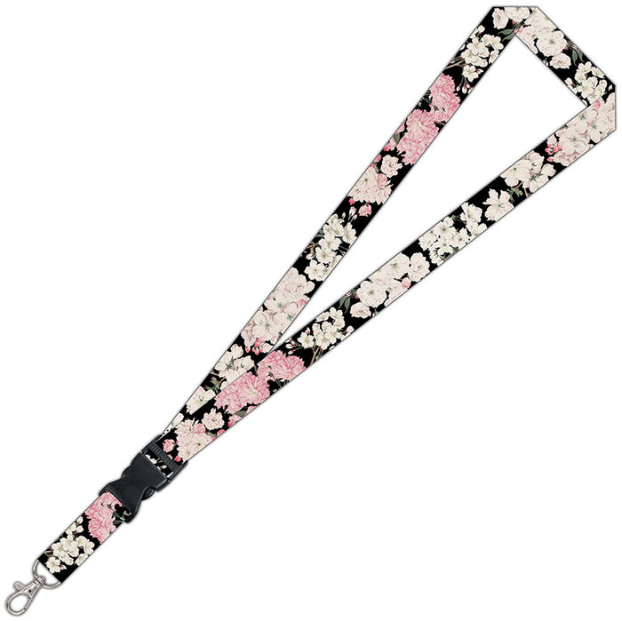 Cherry Blossom Varieties Lanyard