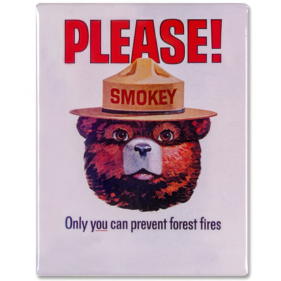 smokey the bear cigarette extinguisher 60s Vintage Snuffer Magnetic Car Ashtray No. 346C USA NEW Vintage Smokey Bear Cigarette Snuffer