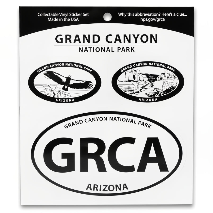 4x5 Sticker National Park Sticker Grand Canyon Decal - 4x5.5 Inches, Weatherproof ...