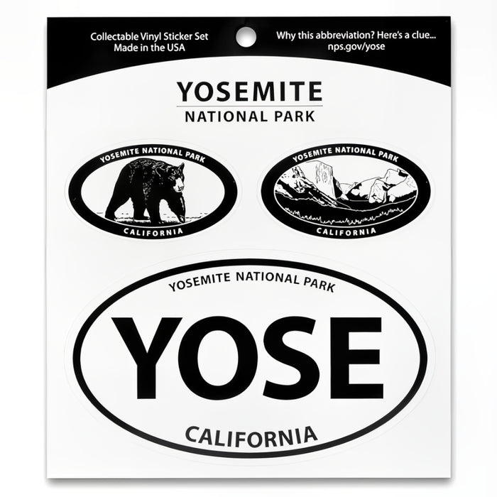 Yosemite National Park Triple Decal