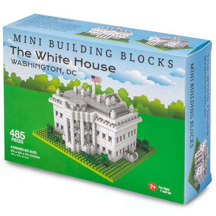 Mini building blocks white house on sale