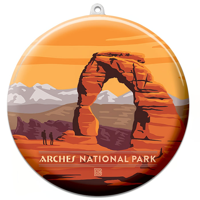 Arches Suncatcher Ornament