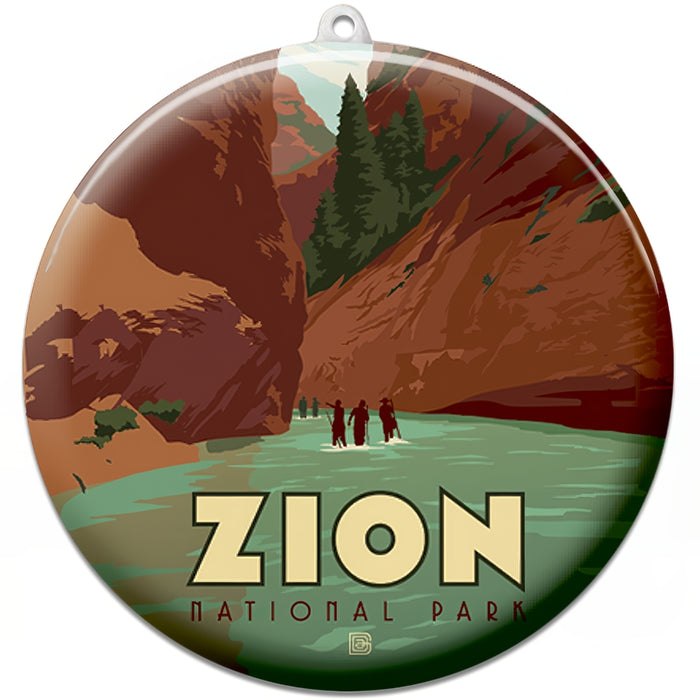 Zion Suncatcher Ornament